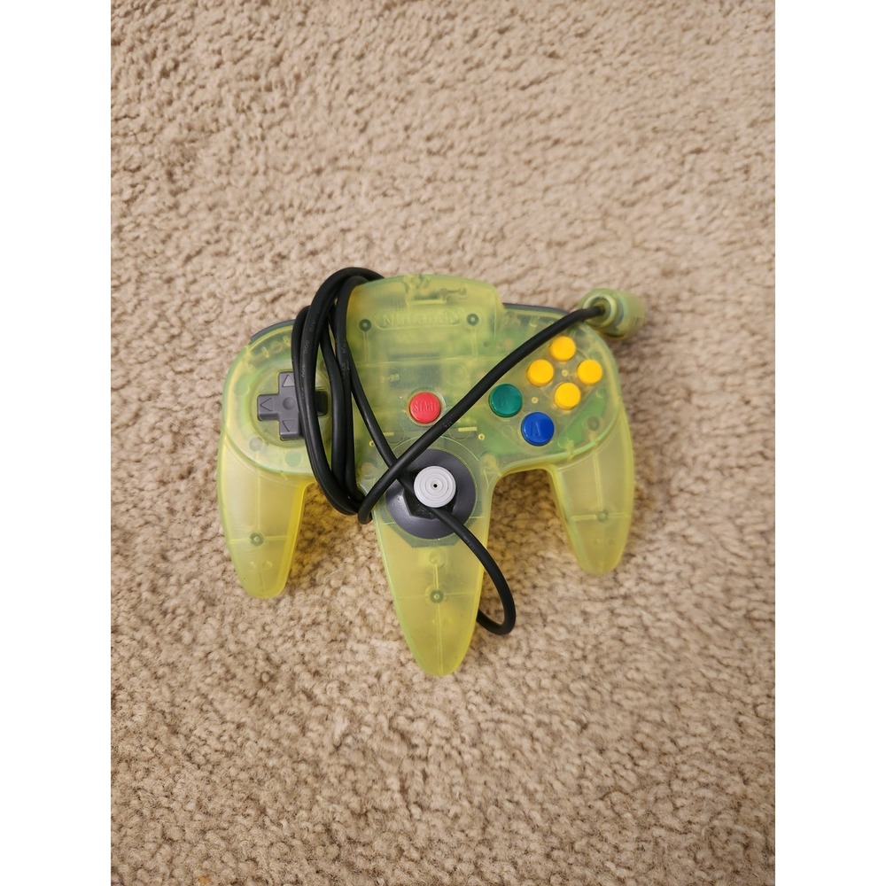 Extreme Green N64 Controller TESTED